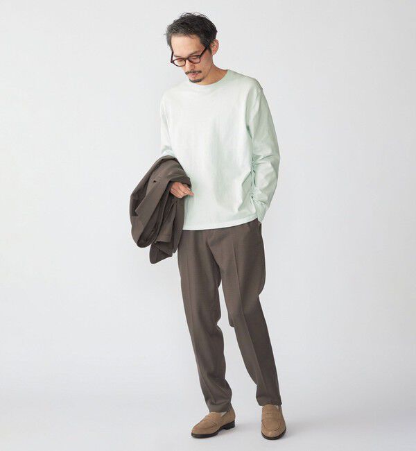 SHIPS「SHIPS: 〈手洗い可能〉14ゲージ TEXBRID(R) コットン ハイゲージ ニット」|ニット・セーター|