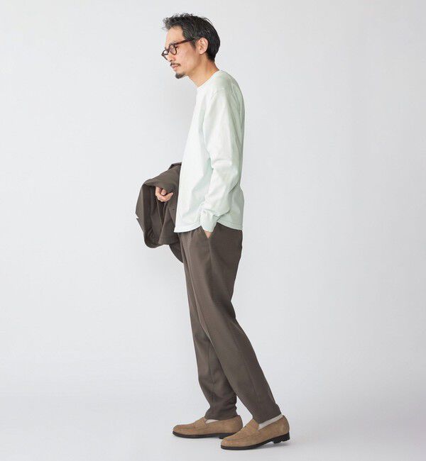 SHIPS「SHIPS: 〈手洗い可能〉14ゲージ TEXBRID(R) コットン ハイゲージ ニット」|ニット・セーター|