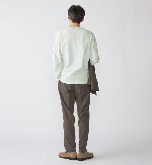 SHIPS「SHIPS: 〈手洗い可能〉14ゲージ TEXBRID(R) コットン ハイゲージ ニット」|ニット・セーター|