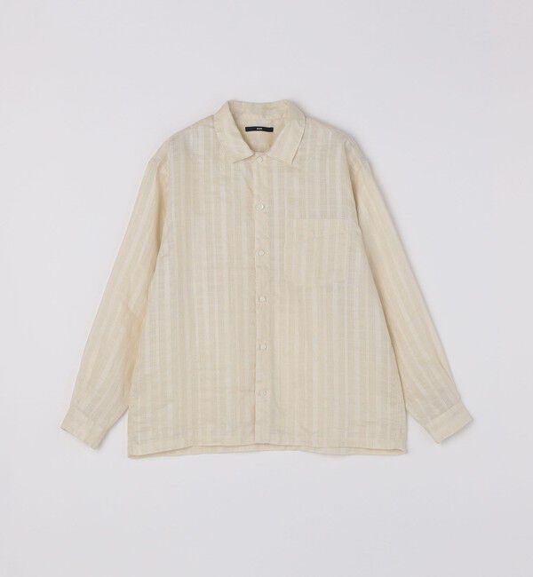 SHIPS「SHIPS: ラミー ドビー ウィークエンド ロングスリーブ シャツ」|シャツ・ブラウス|