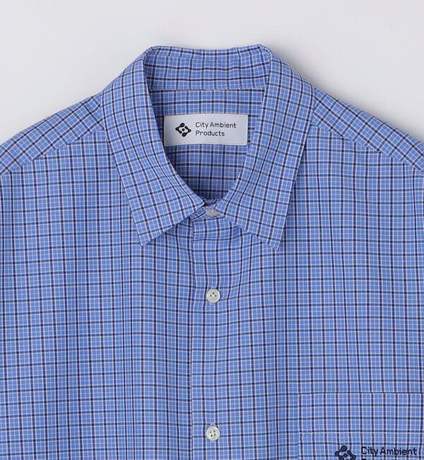 SHIPS「City Ambient Products: レギュラーカラー ブロード オーバー シャツ (長袖)」|シャツ・ブラウス|