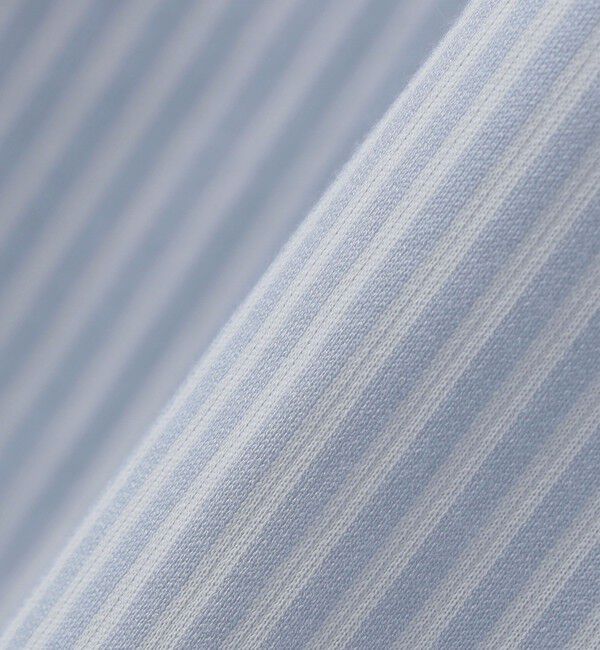 SHIPS「SHIPS: ジャージー ロンドンストライプ ワンピースカラー シャツ」|シャツ・ブラウス|