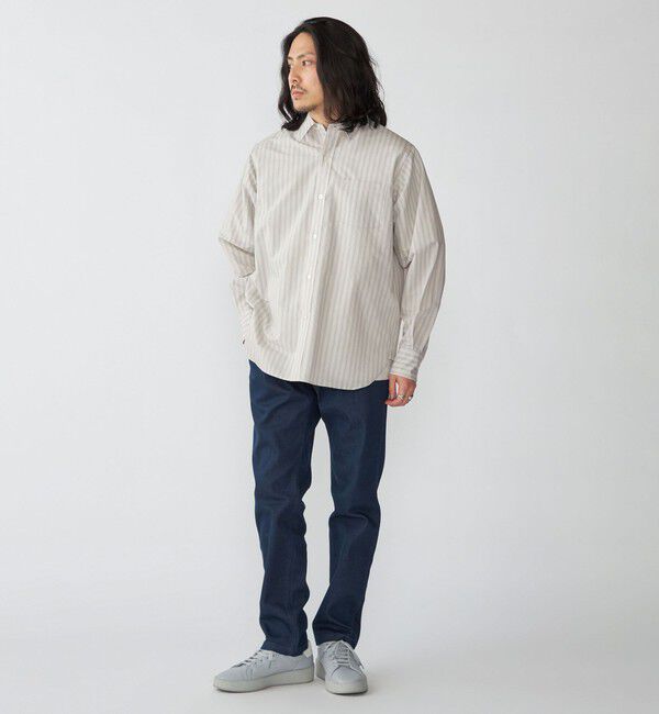 SHIPS「SHIPS: レギュラーカラー エアリー コットン ロングスリーブ シャツ」|シャツ・ブラウス|