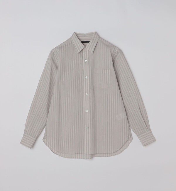 SHIPS「SHIPS: レギュラーカラー エアリー コットン ロングスリーブ シャツ」|シャツ・ブラウス|