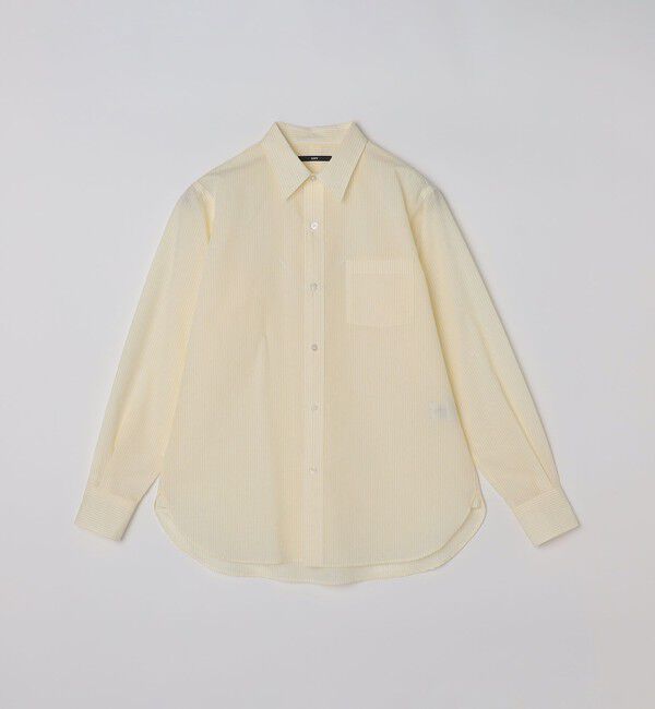SHIPS「SHIPS: レギュラーカラー エアリー コットン ロングスリーブ シャツ」|シャツ・ブラウス|