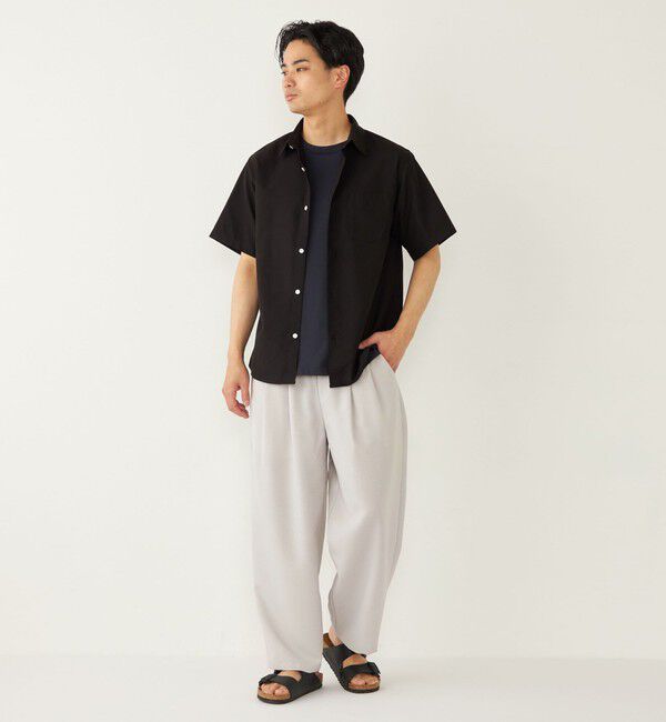 SHIPS Colors 「SHIPS Colors:リネン COOLMAX(R) ミックス ショートスリーブ シャツ◇」|シャツ・ブラウス|