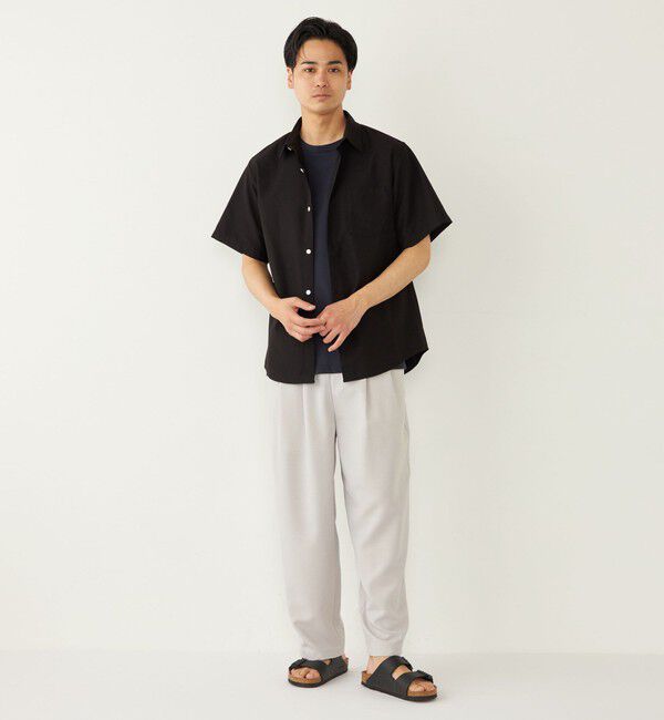 SHIPS Colors 「SHIPS Colors:リネン COOLMAX(R) ミックス ショートスリーブ シャツ◇」|シャツ・ブラウス|