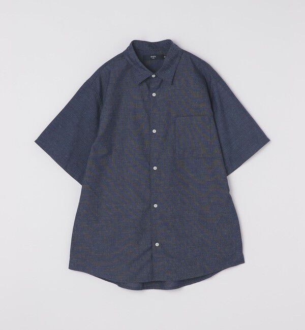 SHIPS Colors 「SHIPS Colors:リネン COOLMAX(R) ミックス ショートスリーブ シャツ◇」|シャツ・ブラウス|