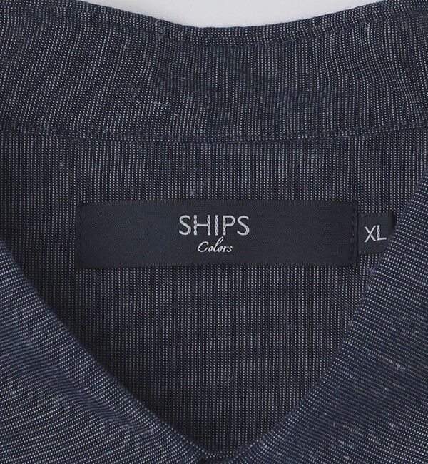 SHIPS Colors 「SHIPS Colors:リネン COOLMAX(R) ミックス ショートスリーブ シャツ◇」|シャツ・ブラウス|