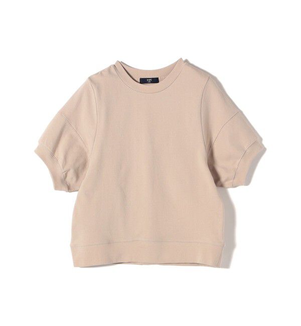 SHIPS Colors 「SHIPS Colors:〈洗濯機可能〉ミニ裏毛 デザインスリーブ トップス」|Tシャツ・カットソー|