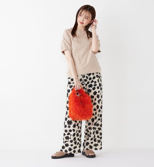 SHIPS Colors 「SHIPS Colors:〈洗濯機可能〉ミニ裏毛 デザインスリーブ トップス」|Tシャツ・カットソー|