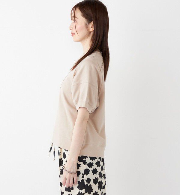 SHIPS Colors 「SHIPS Colors:〈洗濯機可能〉ミニ裏毛 デザインスリーブ トップス」|Tシャツ・カットソー|