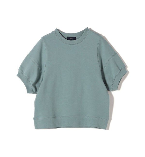 SHIPS Colors 「SHIPS Colors:〈洗濯機可能〉ミニ裏毛 デザインスリーブ トップス」|Tシャツ・カットソー|