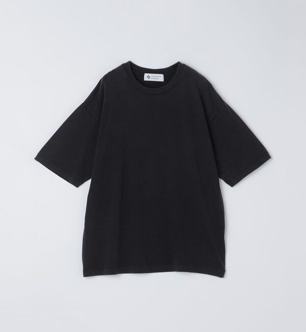 SHIPS「City Ambient Products: ソリッド フェード リラックス Tシャツ」|Tシャツ・カットソー|ブラック