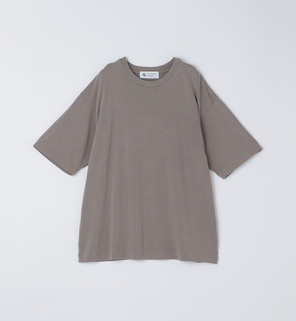 SHIPS「City Ambient Products: ソリッド フェード リラックス Tシャツ」|Tシャツ・カットソー|ベージュ系