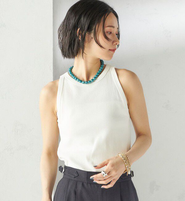 SHIPS for women「アース カラー ビーズ ネックレス」|ネックレス|