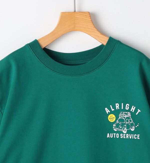 SHIPS KIDS「SHIPS KIDS:140～160cm / プリント 半袖 TEE」|Tシャツ・カットソー|