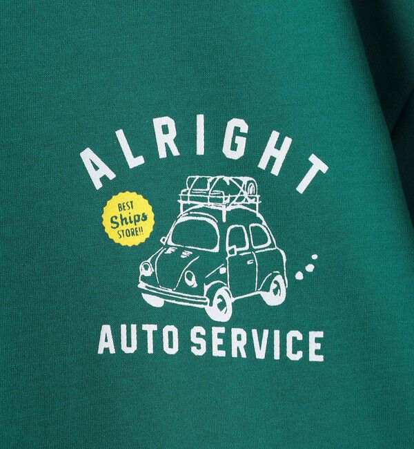 SHIPS KIDS「SHIPS KIDS:140～160cm / プリント 半袖 TEE」|Tシャツ・カットソー|