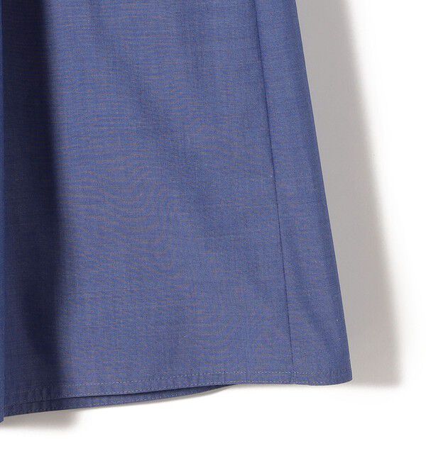 SHIPS for women「SHIPS Primary Navy Label:〈手洗い可能〉タック フレア ワンピース」|ワンピース|