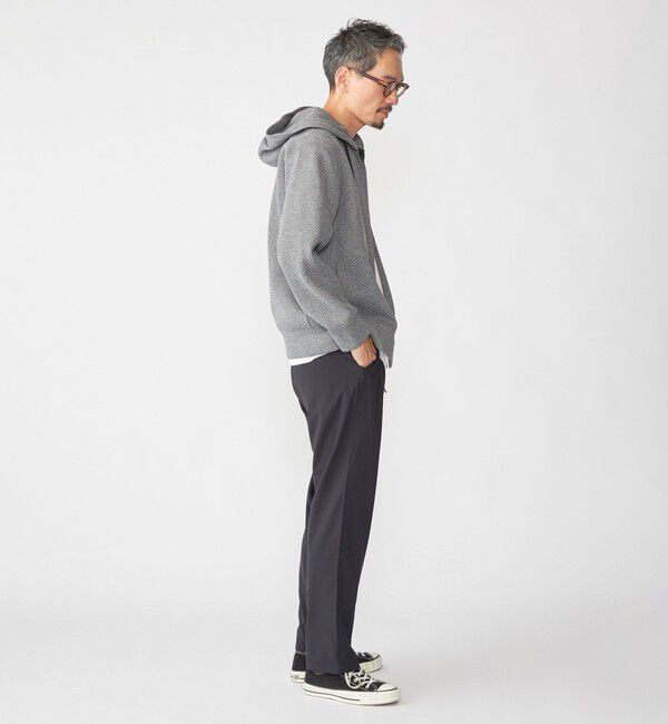 SHIPS「SHIPS:〈吸水速乾/通気性〉メッシュ ダブルニット ジップ パーカー」|パーカー|