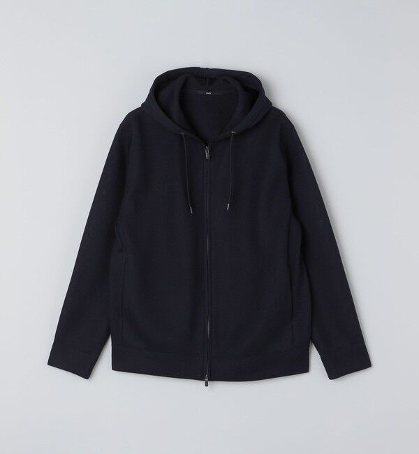 SHIPS「SHIPS:〈吸水速乾/通気性〉メッシュ ダブルニット ジップ パーカー」|パーカー|