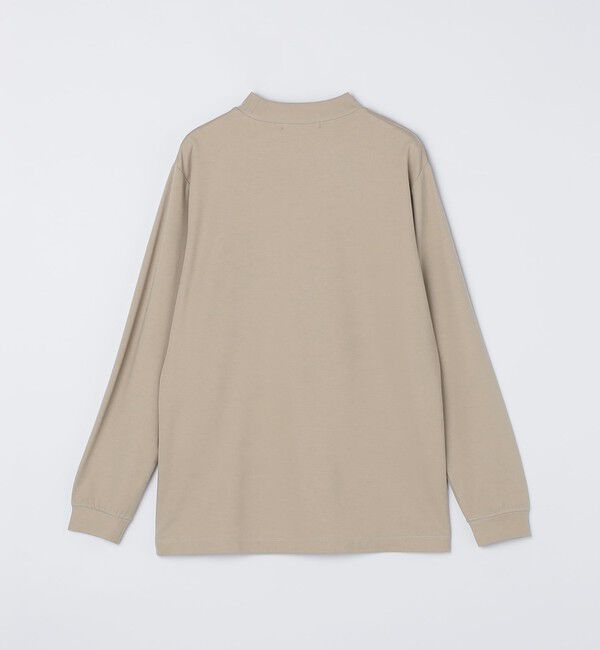 SHIPS「【WEB限定】SHIPS: ポンチ モックネック ロングスリーブ Tシャツ」|Tシャツ・カットソー|