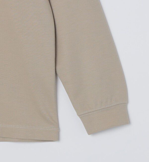 SHIPS「【WEB限定】SHIPS: ポンチ モックネック ロングスリーブ Tシャツ」|Tシャツ・カットソー|