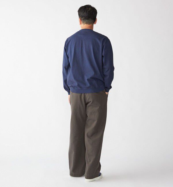 SHIPS「SHIPS: AUTHENTIC コットン スウェット ロングスリーブ Tシャツ」|Tシャツ・カットソー|