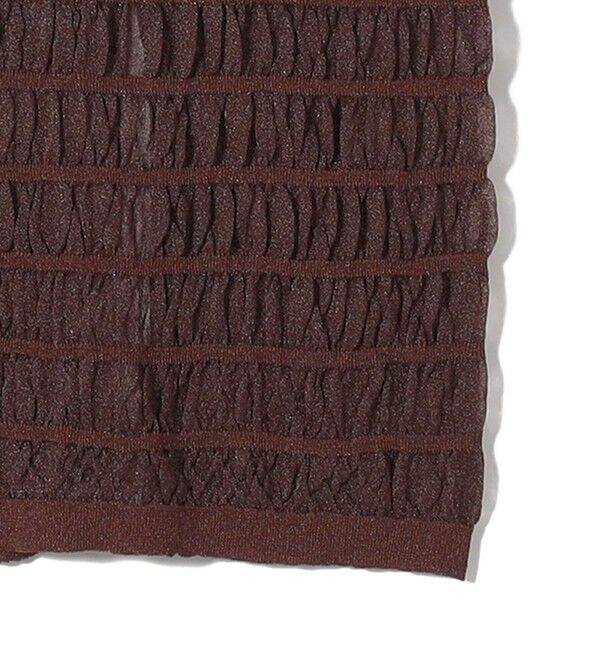 SHIPS Colors 「SHIPS Colors:シャーリング ニット タイト スカート」|タイト|