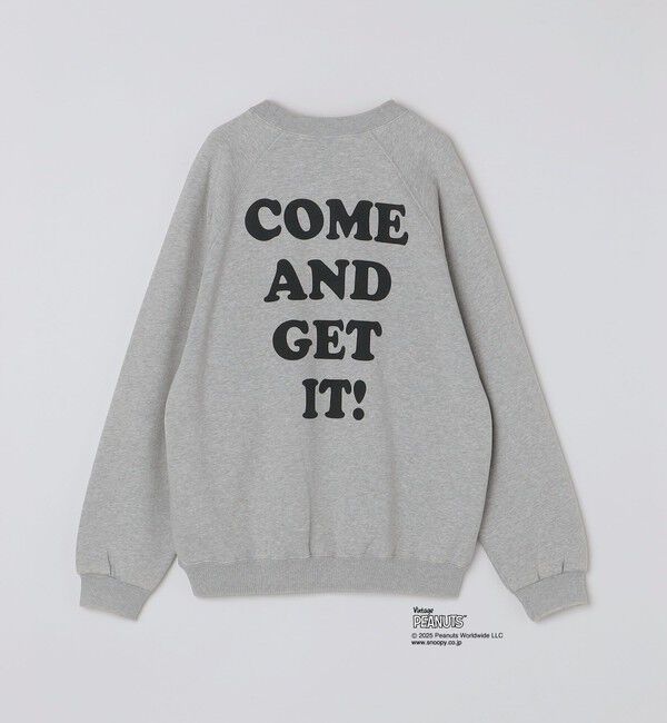 SHIPS「【SHIPS別注】AIRTOWNE: ピーナッツ ヴィンテージ スウェット」|スウェット・ジャージ|