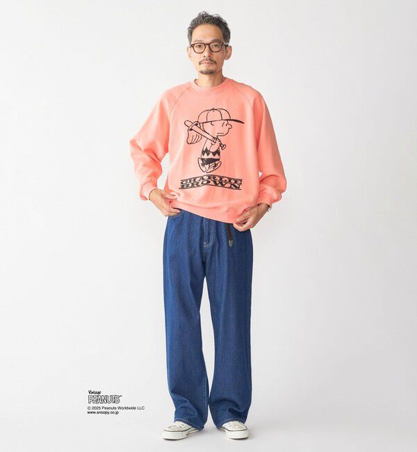 SHIPS「【SHIPS別注】AIRTOWNE: ピーナッツ ヴィンテージ スウェット」|スウェット・ジャージ|