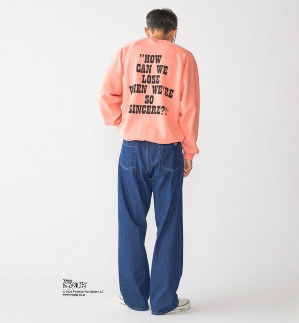 SHIPS「【SHIPS別注】AIRTOWNE: ピーナッツ ヴィンテージ スウェット」|スウェット・ジャージ|