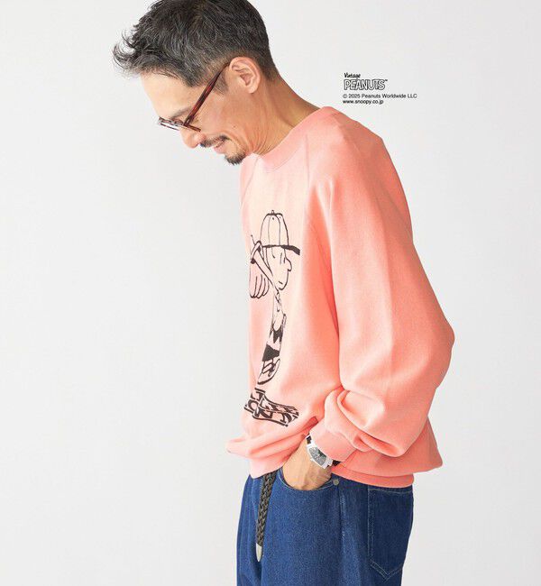 SHIPS「【SHIPS別注】AIRTOWNE: ピーナッツ ヴィンテージ スウェット」|スウェット・ジャージ|