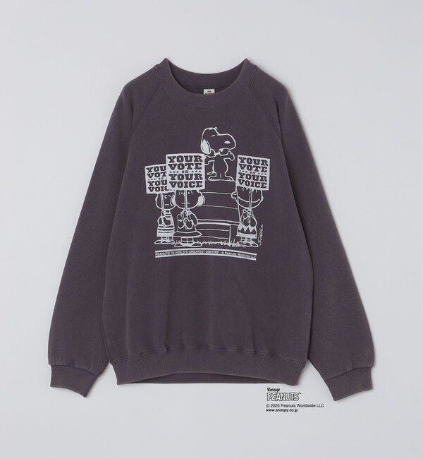 SHIPS「【SHIPS別注】AIRTOWNE: ピーナッツ ヴィンテージ スウェット」|スウェット・ジャージ|