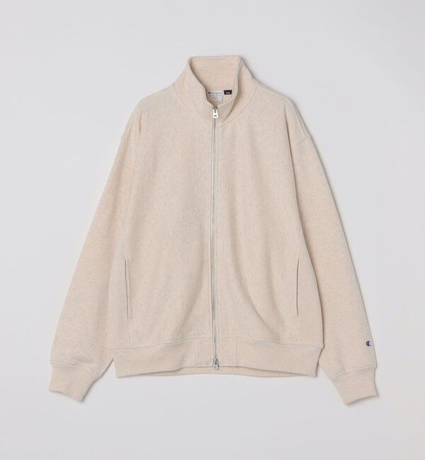 SHIPS「【SHIPS別注】Champion: リバースウィーブ スウェット スタンド ジップ カーディガン」|スウェット・ジャージ|
