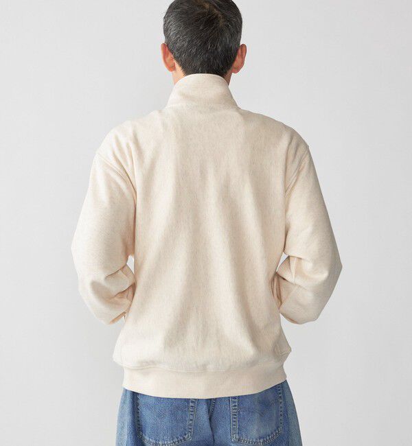 SHIPS「【SHIPS別注】Champion: リバースウィーブ スウェット スタンド ジップ カーディガン」|スウェット・ジャージ|