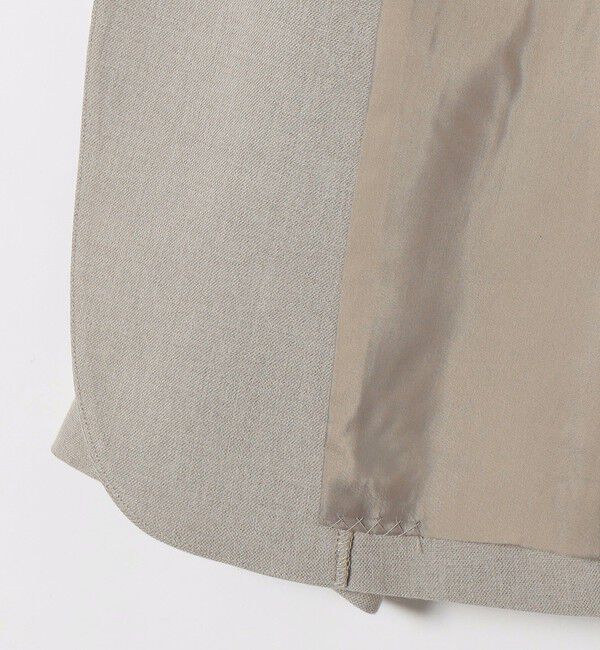 SHIPS any「SHIPS any:〈洗濯機可能〉シャーク ノーカラー ジャケット」|ノーカラージャケット|