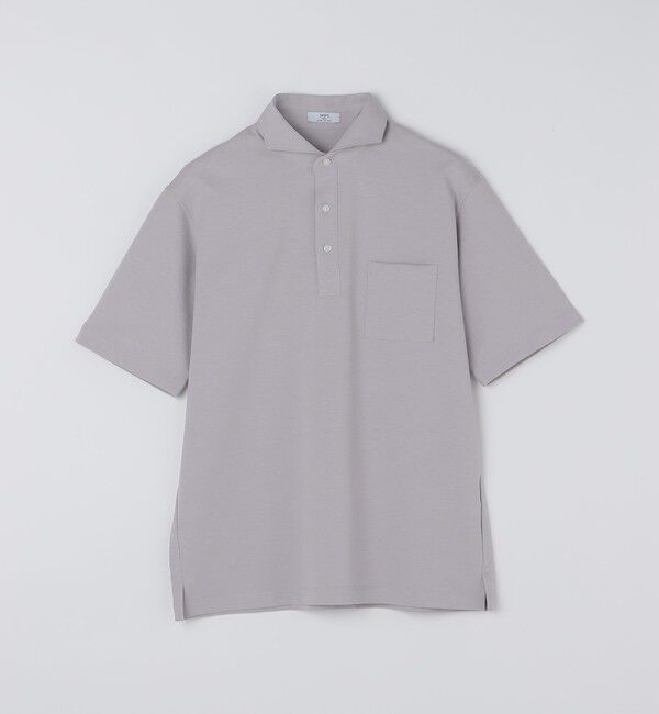 SHIPS Colors 「《予約》SHIPS Colors:〈吸水速乾・遮熱〉AVANT(R) 3D ポンチ ポロシャツ◆」|ポロシャツ|ライトグレー