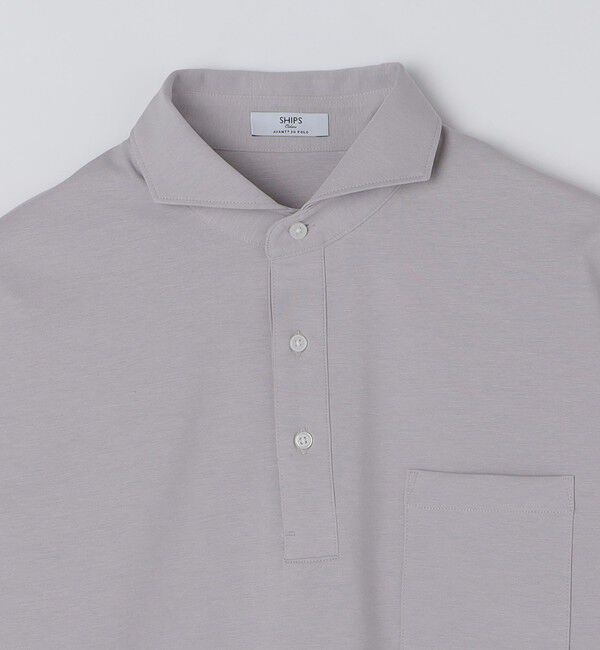 SHIPS Colors 「《予約》SHIPS Colors:〈吸水速乾・遮熱〉AVANT(R) 3D ポンチ ポロシャツ◆」|ポロシャツ|