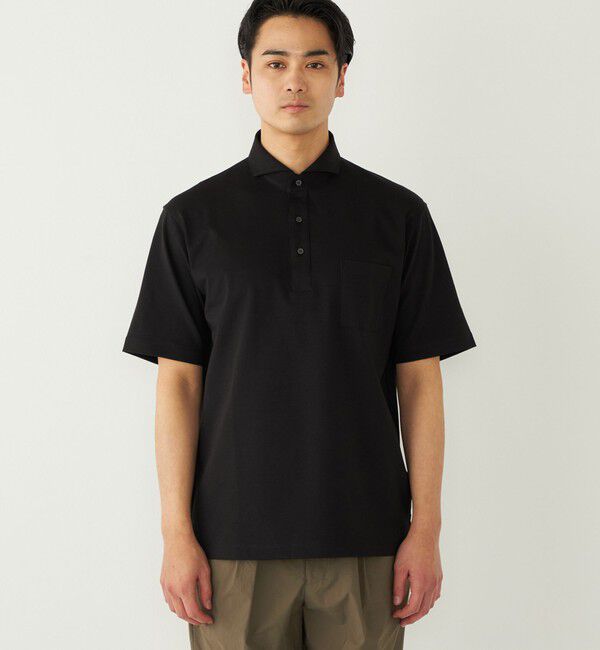 SHIPS Colors 「《予約》SHIPS Colors:〈吸水速乾・遮熱〉AVANT(R) 3D ポンチ ポロシャツ◆」|ポロシャツ|