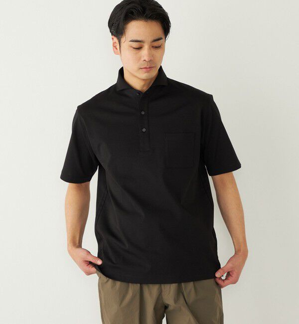 SHIPS Colors 「《予約》SHIPS Colors:〈吸水速乾・遮熱〉AVANT(R) 3D ポンチ ポロシャツ◆」|ポロシャツ|