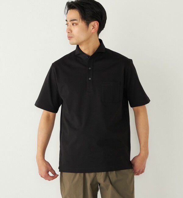 SHIPS Colors 「《予約》SHIPS Colors:〈吸水速乾・遮熱〉AVANT(R) 3D ポンチ ポロシャツ◆」|ポロシャツ|