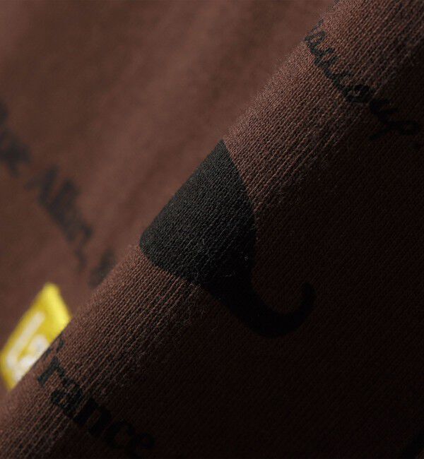 SHIPS any「《予約》【SHIPS any別注】La Hutte:〈洗濯機可能〉デザイン ロゴ プリント TEE 26SS」|Tシャツ・カットソー|