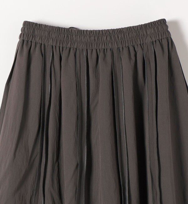 SHIPS any「《予約》SHIPS any:〈洗濯機可能〉ツイル アウト シーム イージー ギャザー スカート」|スカート|
