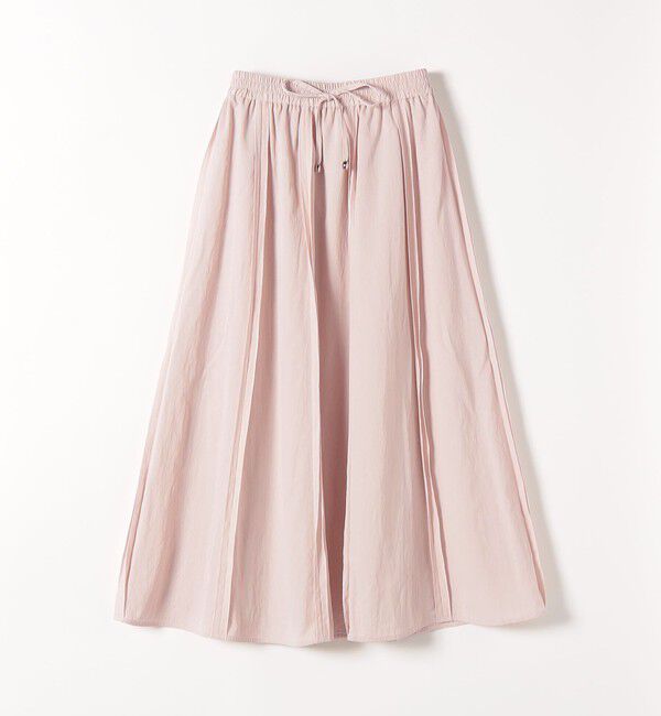 SHIPS any「《予約》SHIPS any:〈洗濯機可能〉ツイル アウト シーム イージー ギャザー スカート」|スカート|