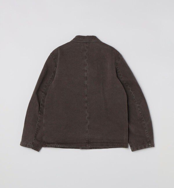 SHIPS「AMOMENTO: GARMENTS DYED POCKET DENIM JACKET」|デニムジャケット|