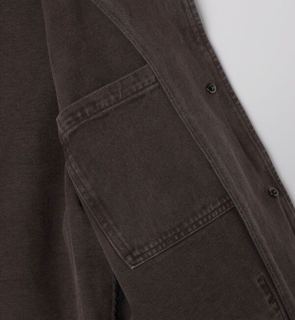 SHIPS「AMOMENTO: GARMENTS DYED POCKET DENIM JACKET」|デニムジャケット|