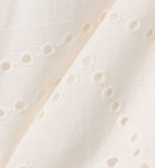 SHIPS Colors 「SHIPS Colors:〈手洗い可能〉スカラップ レース スカート」|フレア|