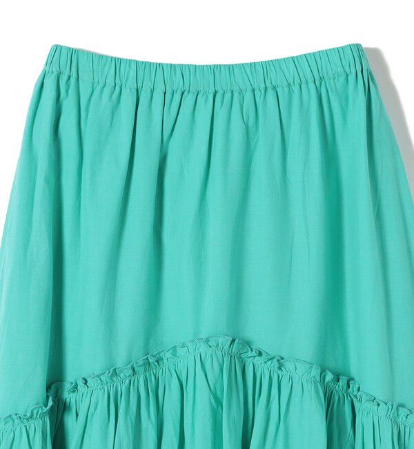 SHIPS Colors 「SHIPS Colors:〈手洗い可能〉スカラップ レース スカート」|フレア|