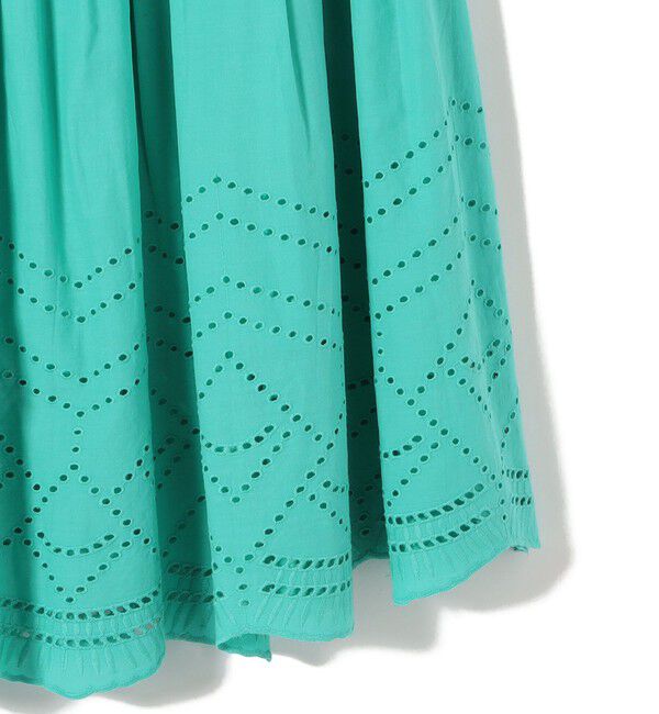 SHIPS Colors 「SHIPS Colors:〈手洗い可能〉スカラップ レース スカート」|フレア|